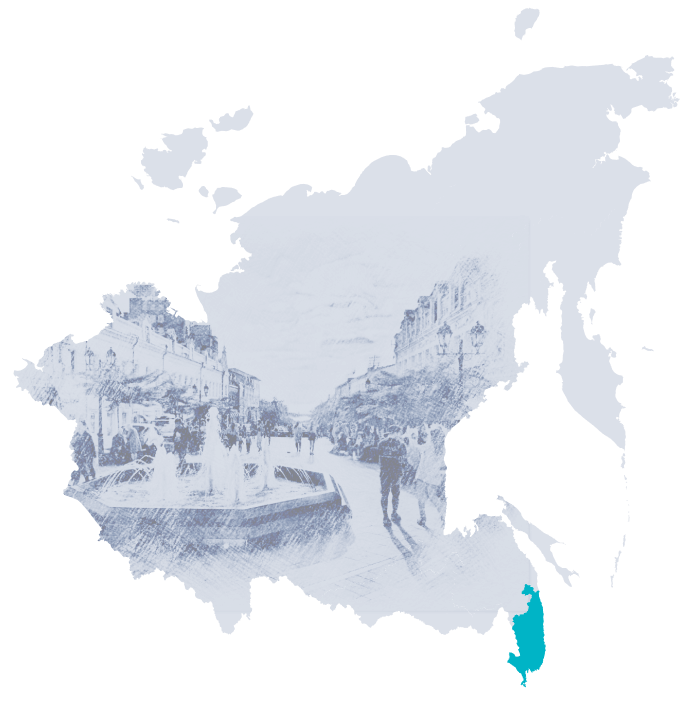 Владивосток на карте